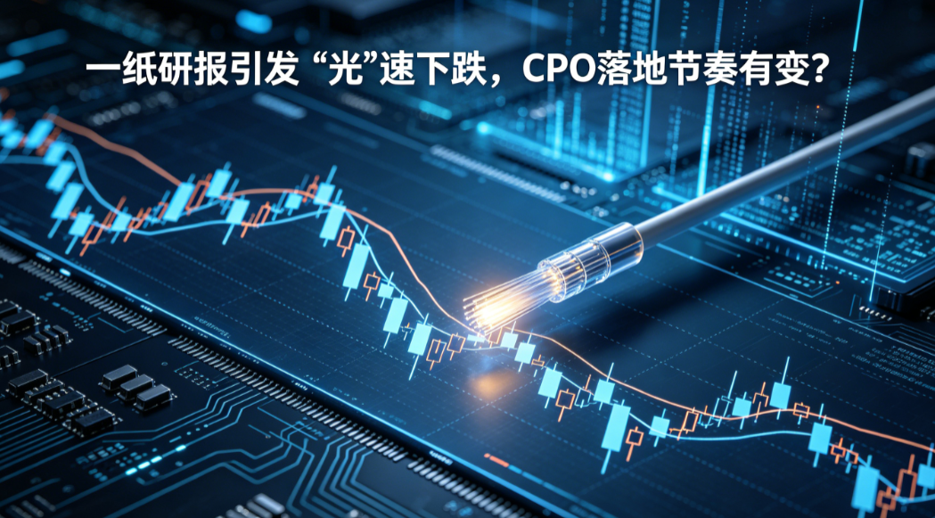 一纸研报引发“光”速下跌，CPO落地节奏有变？